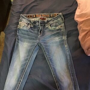 Rock Revival Light Blue Boot Cut Jeans